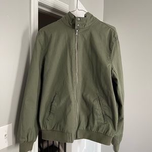 ASOS olive green Harrington jacket - M